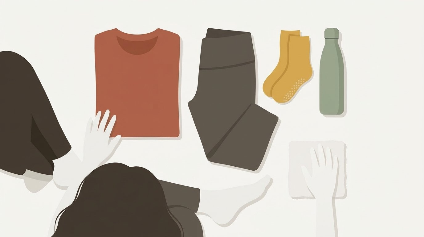 ピラティス初心者の服装と持ち物