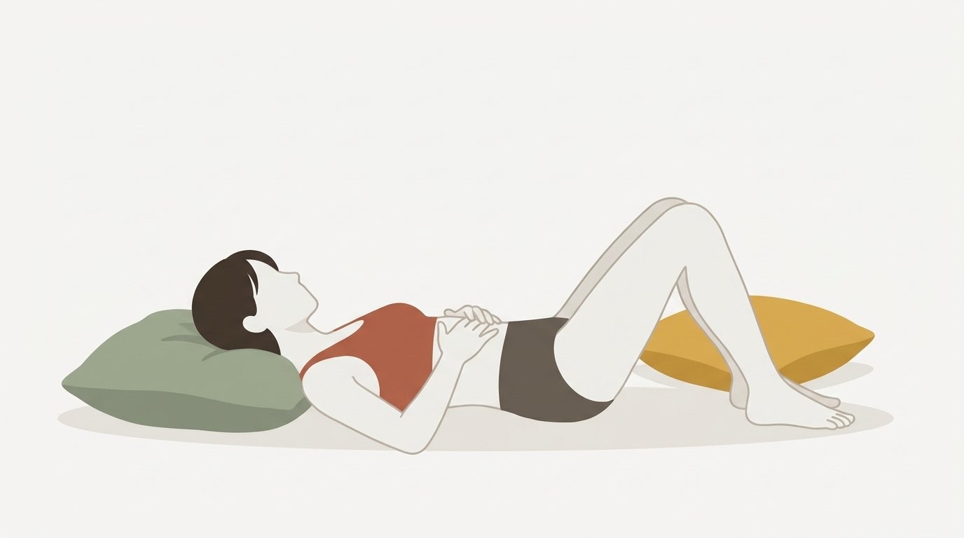 自宅でできる胸式呼吸の練習
